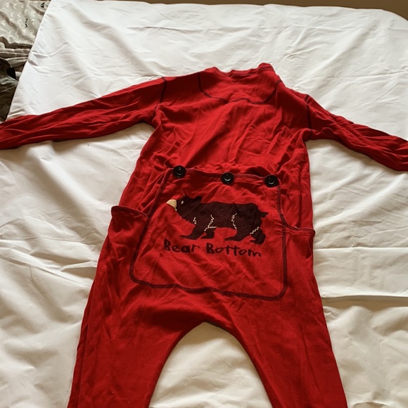 Lazy One “bear bottom ” onesie . Size xs - Picture 2 of 4